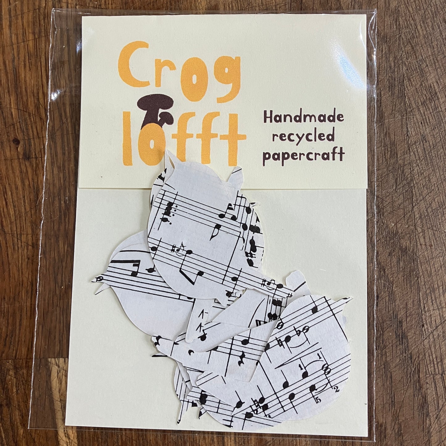 A chime of wrens ~ papercraft wrens on willow