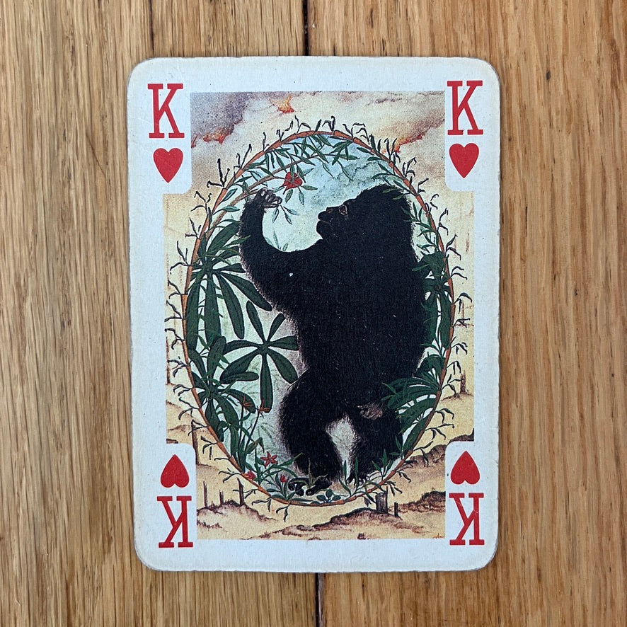 Art for the Earth single transformation playing card ~ King / Queen of hearts