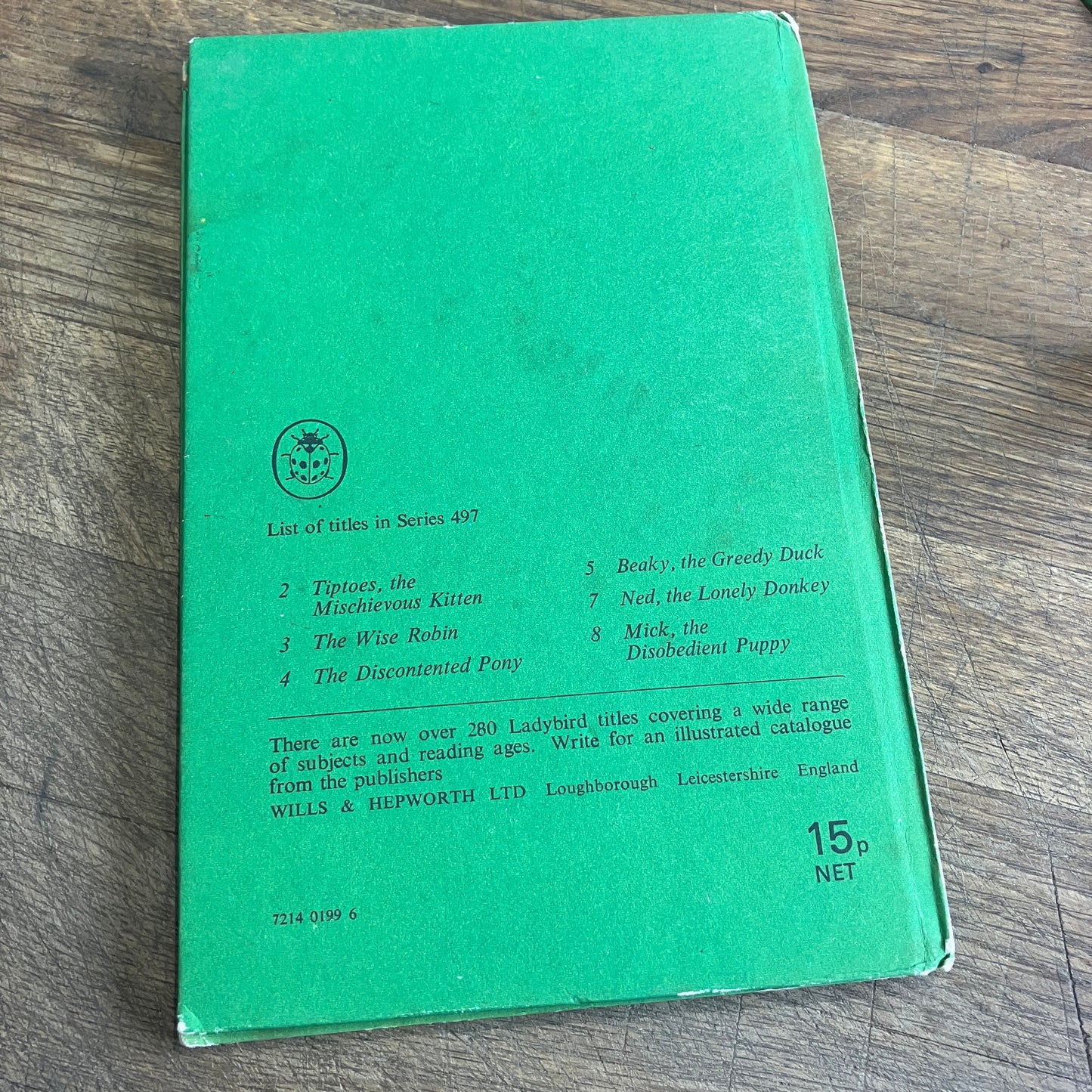 The Wise Robin ~ Vintage Ladybird Book ~ by Noel Barr with illustrations by PB Hickling